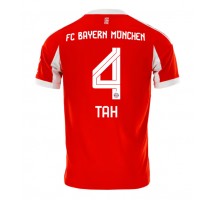 Bayern Munich Jonathan Tah #4 Koszulka Podstawowa 2025-26 Krótki Rękaw